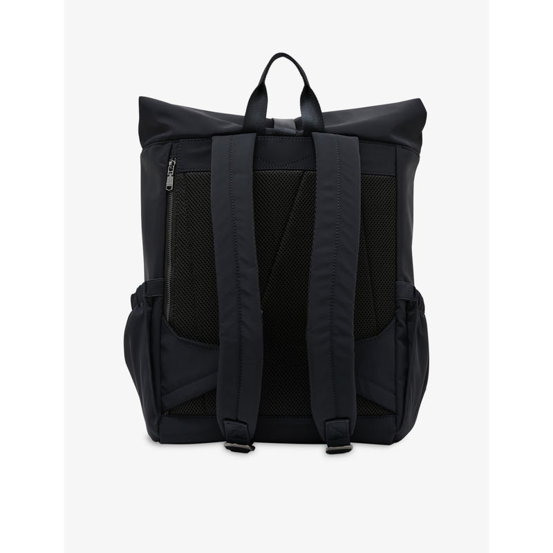 Reiss roll-top woven backpack 35cm - British product