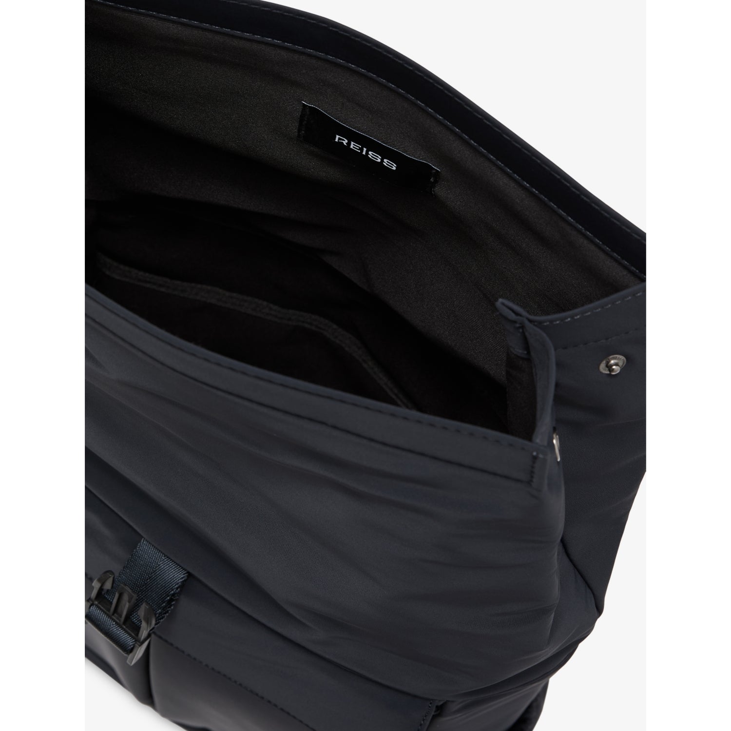 Reiss roll-top woven backpack 35cm - British product