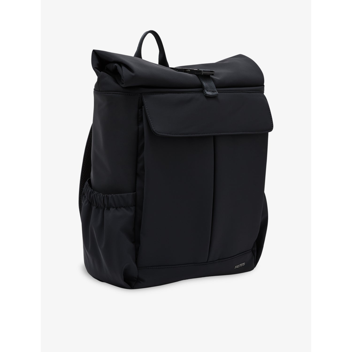 Reiss roll-top woven backpack 35cm - British product