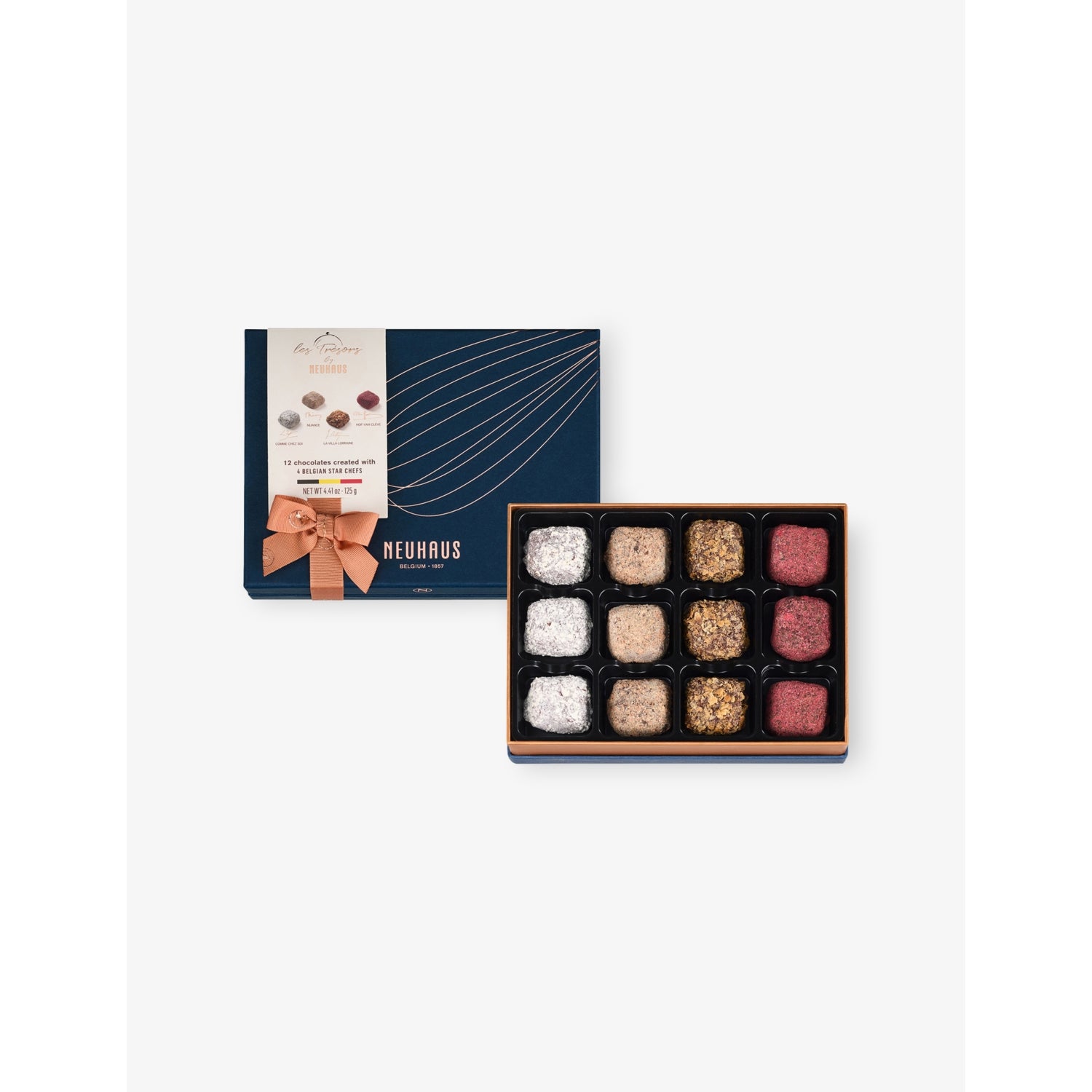 Neuhaus Tresors De Neuhaus 12pc chocolates 125g (British brand)