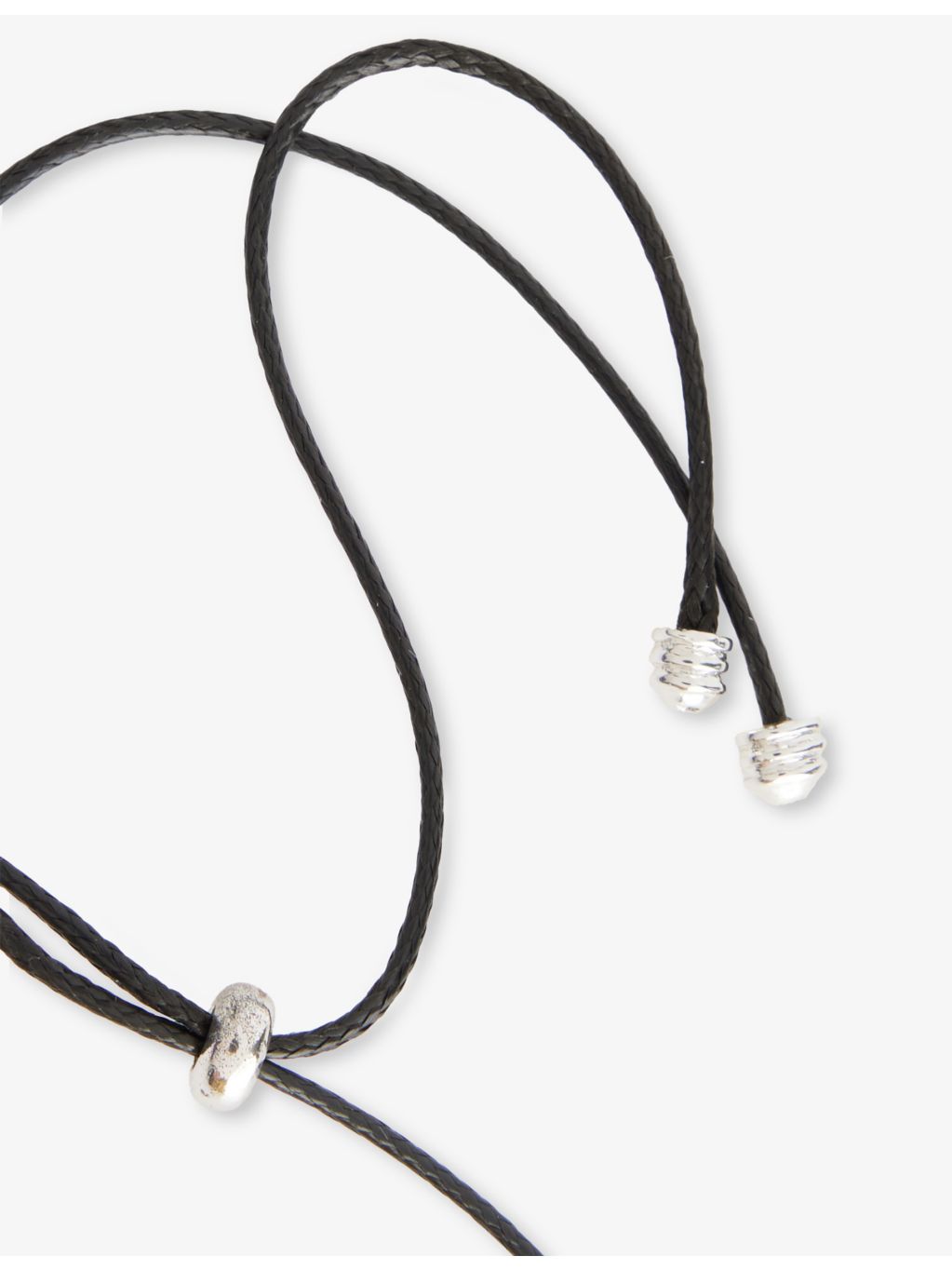 Heaven Mayhem Pebble silver-plated brass necklace (British brand)