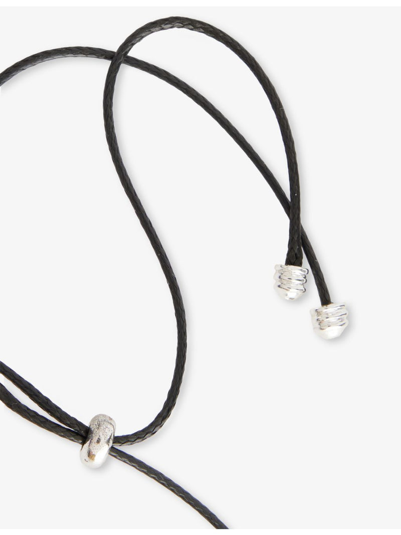 Heaven Mayhem Pebble silver-plated brass necklace (British brand)