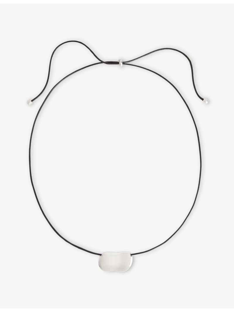 Heaven Mayhem Pebble silver-plated brass necklace (British brand)
