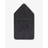 Karlsson cuckoo LED alarm clock with wood veneer - British product