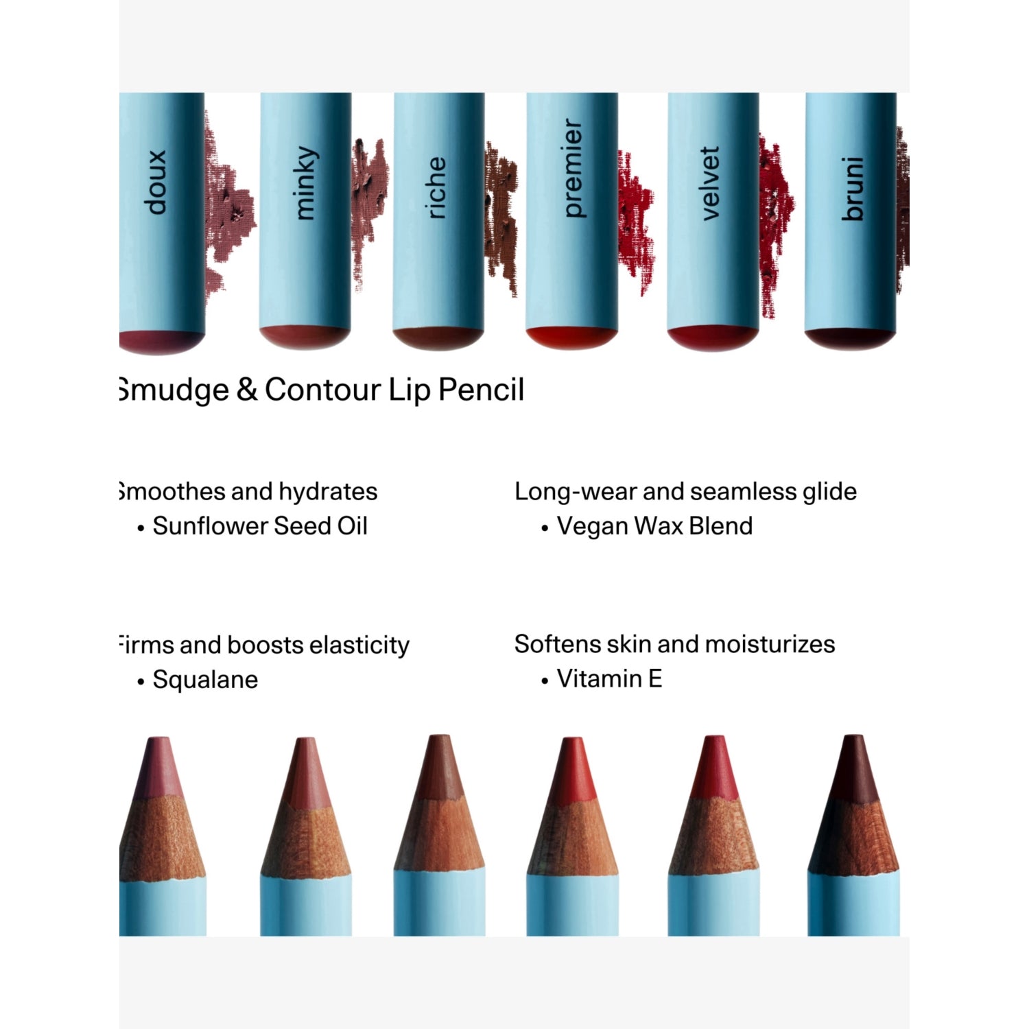 Fara Homidi Smudge Contour Lip Pencil 1.1g, UK version