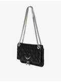 Zadig&Voltaire Rock II quilted leather clutch bag, UK version