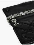 Zadig&Voltaire Rock II quilted leather clutch bag, UK version