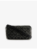 Zadig Voltaire Rocky II quilted denim shoulder bag, UK version