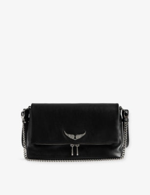 Zadig&Voltaire Rocky II leather cross-body bag - British product