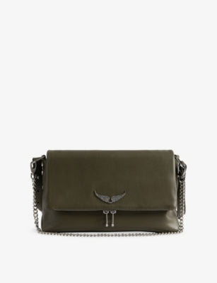 Zadig&Voltaire Rocky II leather cross-body bag - British product