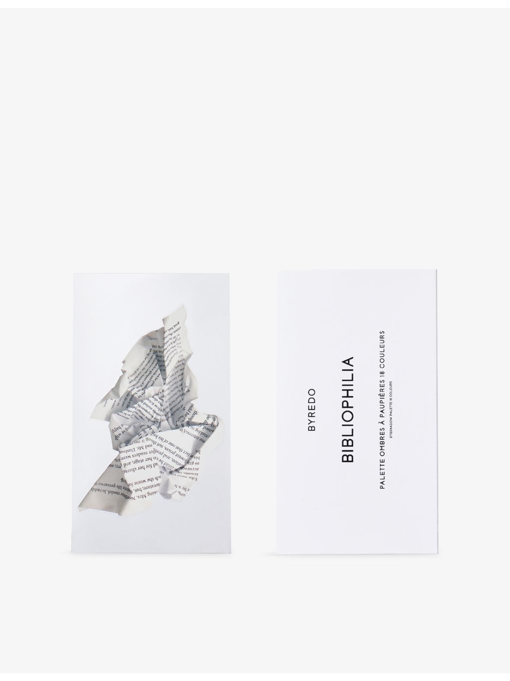 Byredo Bibliophilia 18-colour eyeshadow palette - British product