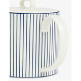 Wedgwood Gio bone-china teapot 400ml (British brand)