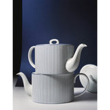 Wedgwood Gio bone-china teapot 400ml (British brand)