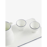 Wedgwood Gio bone china baijiu set and tray, UK version
