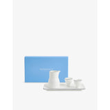 Wedgwood Gio bone china baijiu set and tray, UK version