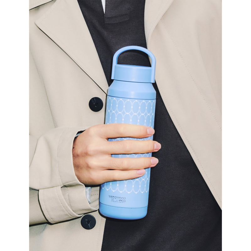 Wedgwood insulated steel bottle Renaissance Gold 500ml, imported from the UK