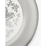 Wedgwood Silver Tonquin bone china plate 34cm - British product