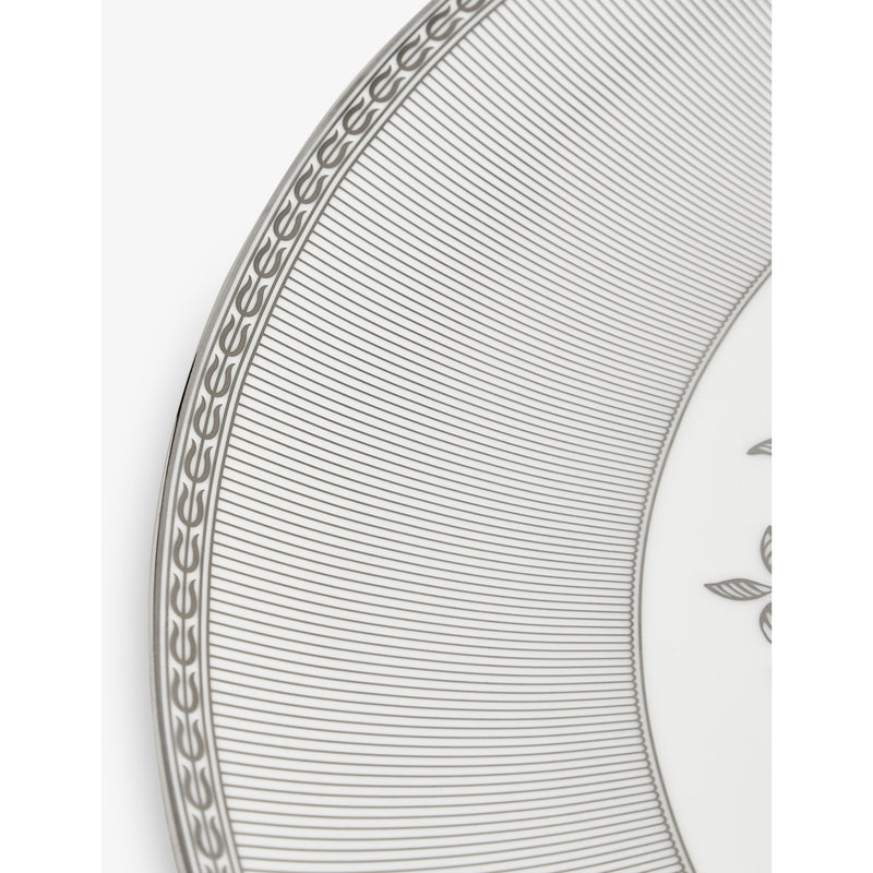 Wedgwood Silver Tonquin bone china plate 34cm - British product