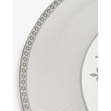 Wedgwood Silver Tonquin bone china plate 34cm - British product