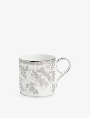 Silver Tonquin Bone-China Mug 270ml