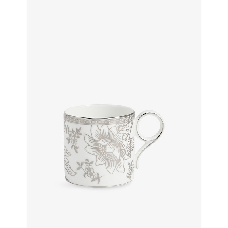 Wedgwood Silver Tonquin bone china mug 270ml - British product