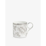 Wedgwood Silver Tonquin bone china mug 270ml - British product