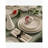 Wedgwood Silver Tonquin bone china deep plate 22cm - British product