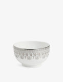 Wedgwood Silver Tonquin bone china bowl 11cm, imported from the UK