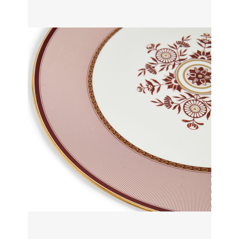 Wedgwood Red Splendour bone china charger plate 34cm, UK version