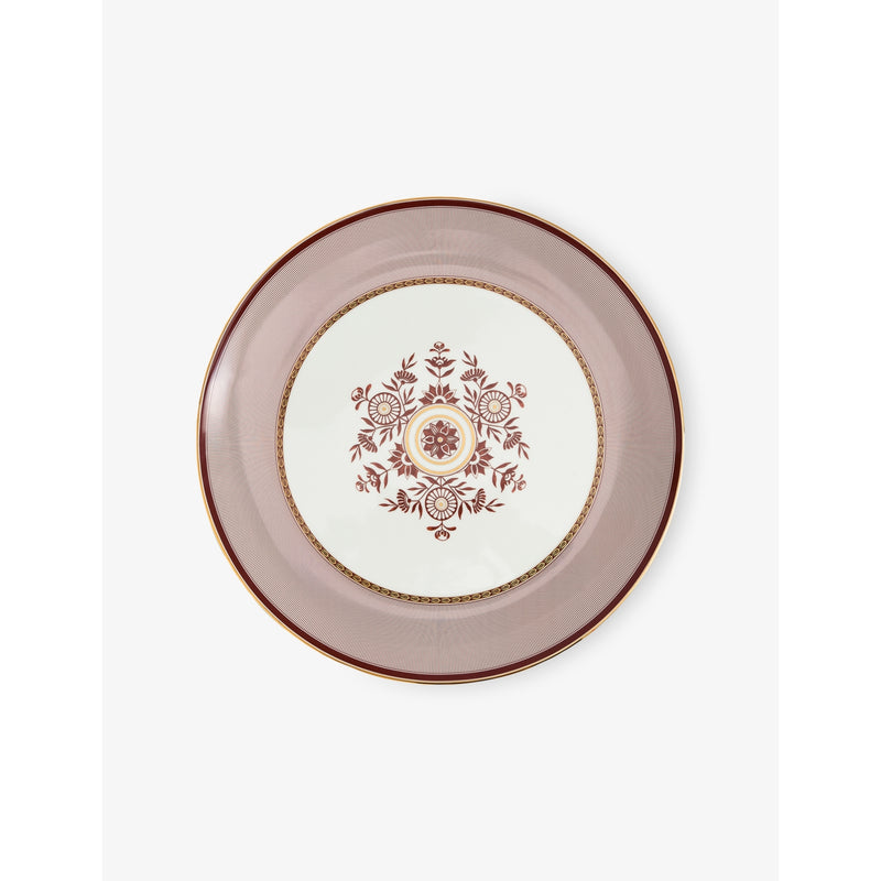 Wedgwood Red Splendour bone china charger plate 34cm, UK version
