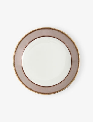 Wedgwood Red Splendour bone china deep plate 22cm - British product