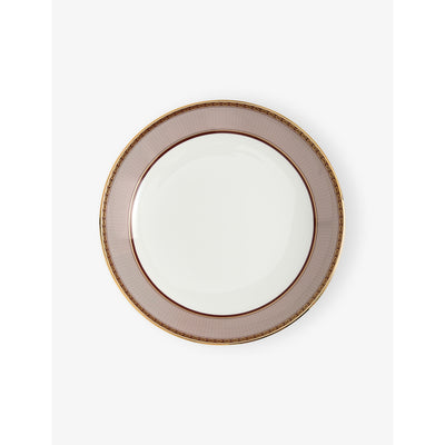 selfridges Wedgwood Red Splendour Bone-China Deep Plate 22cm- Buy online at McGrocer
