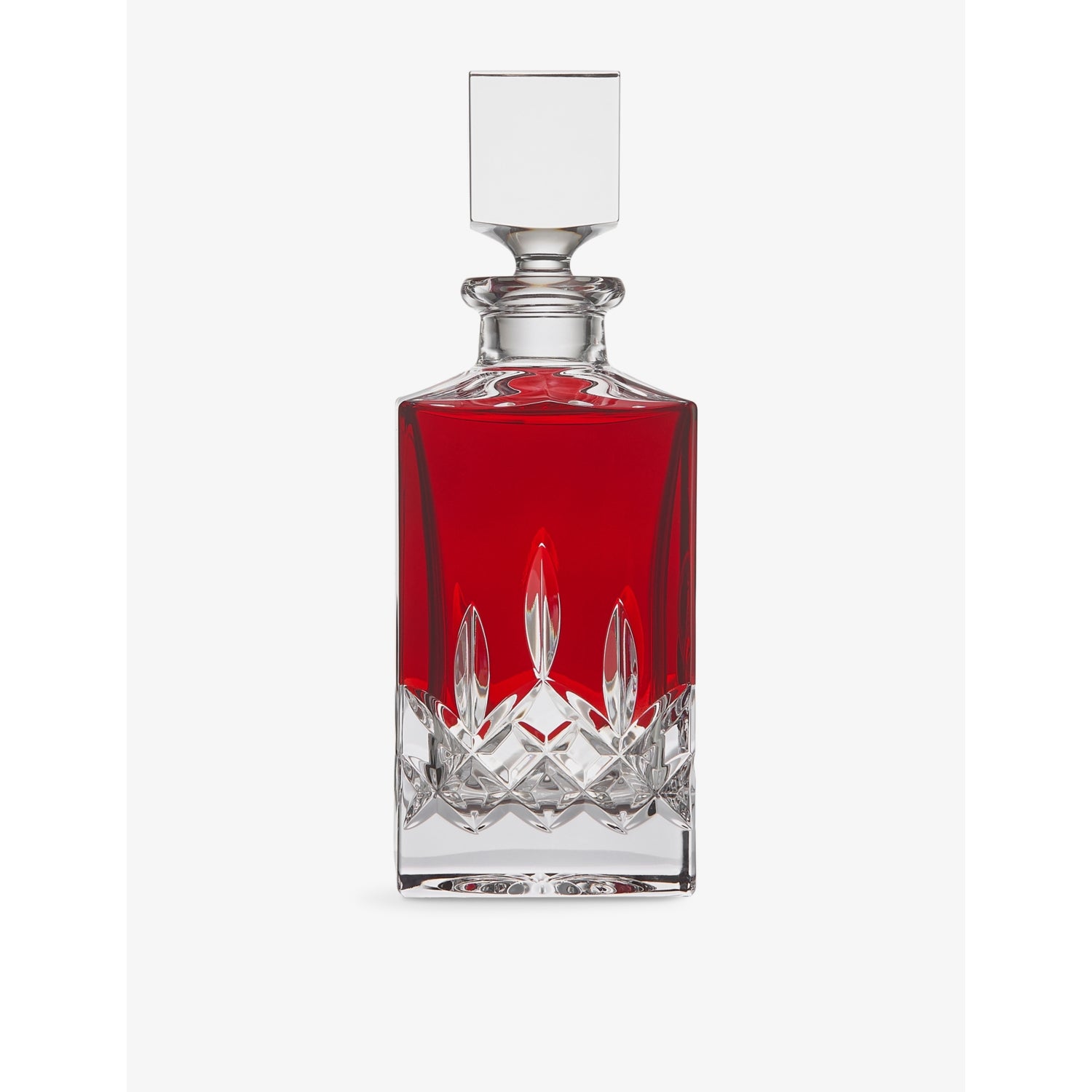 Waterford Lismore Square crystal decanter 720ml, imported from the UK