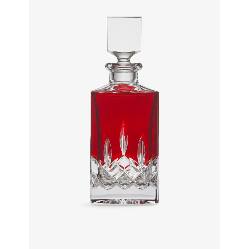 Waterford Lismore Square crystal decanter 720ml, imported from the UK