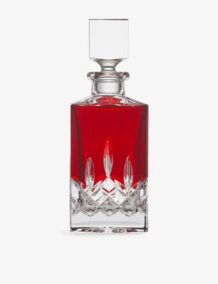 Waterford Lismore Square crystal decanter 720ml, imported from the UK