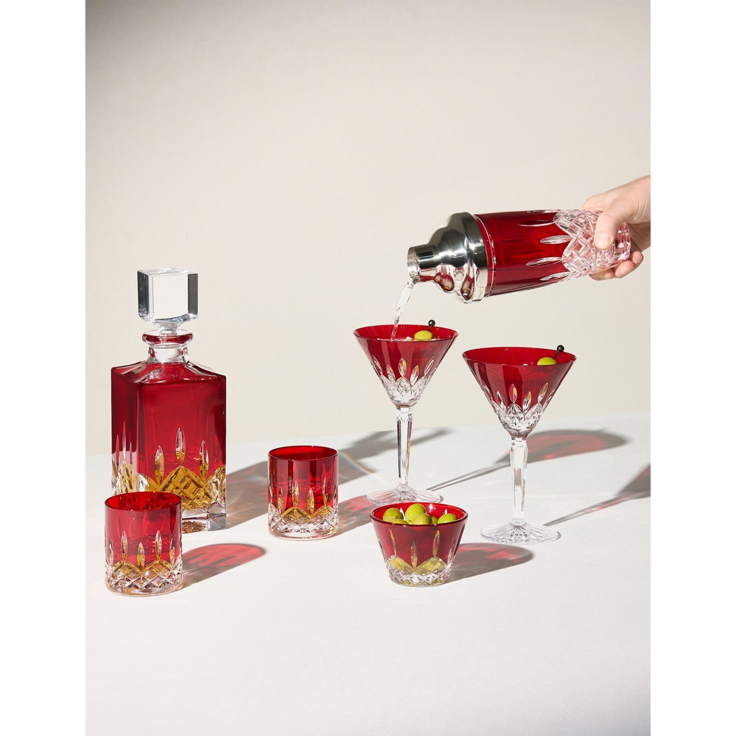 Waterford Lismore cocktail shaker 710ml, imported from the UK