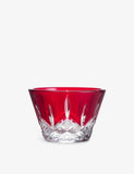 Waterford Lismore crystal-glass votive handcrafted lead-free crystal - British product