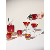 Waterford Lismore crystal martini glasses 220ml set of two, UK version