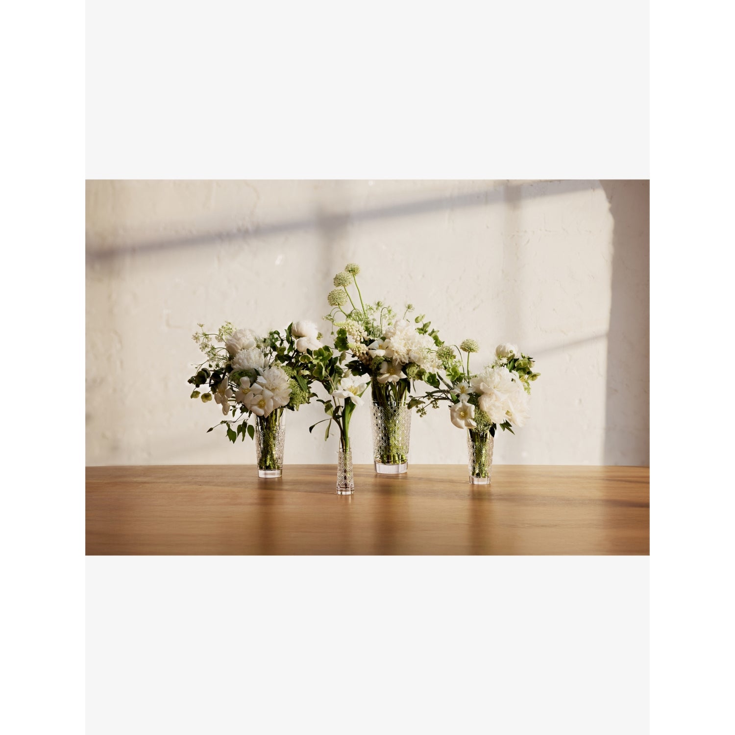 Waterford Opulence crystal bud vase 17cm, imported from the UK