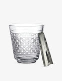Waterford crystal ice bucket and tongs Opulence collection, UK version