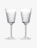 Waterford Opulence red wine crystal glasses set of two (British brand)