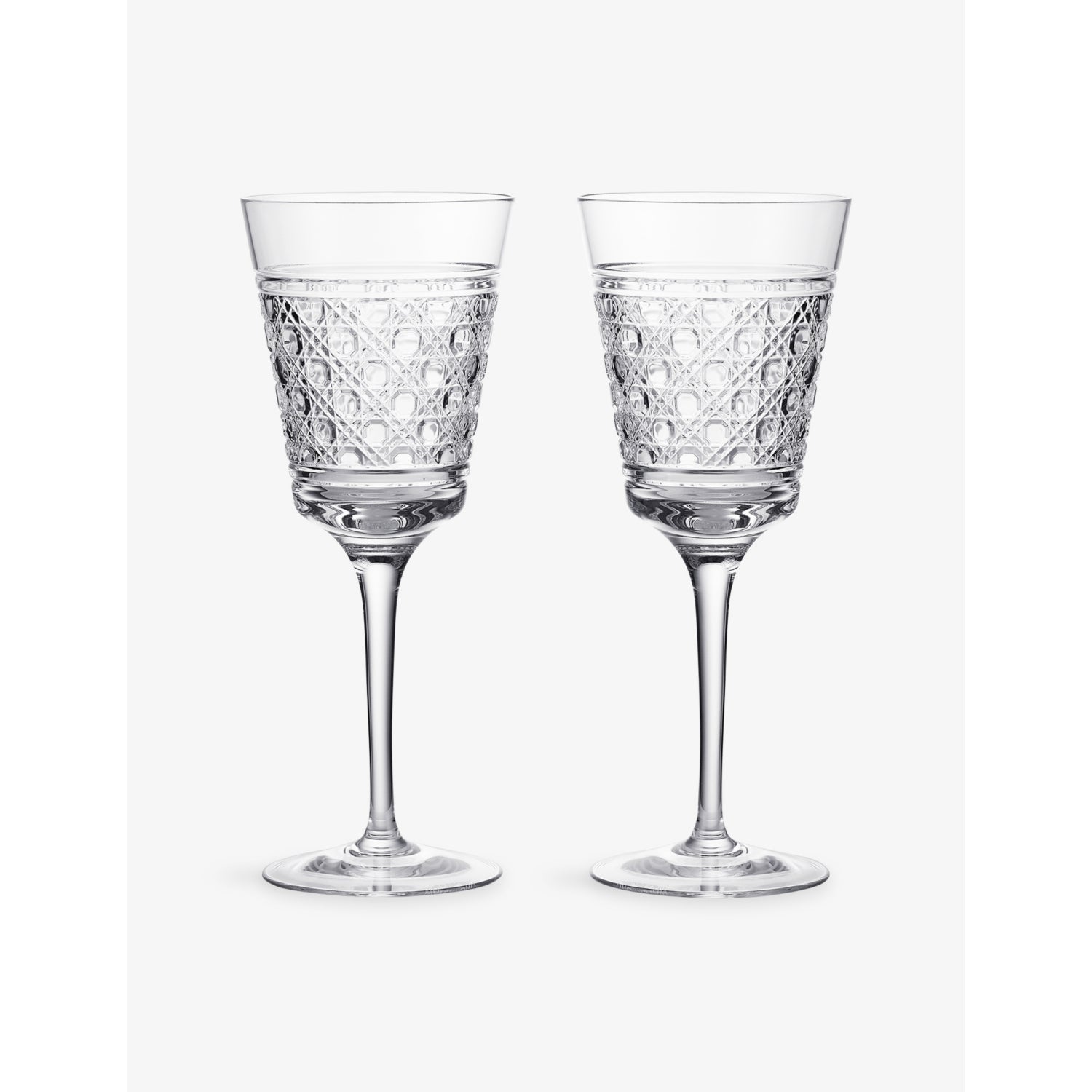Waterford Opulence white wine glasses set of two (British brand)
