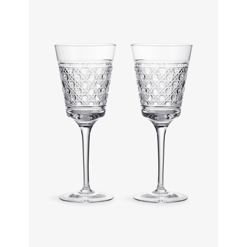 Waterford Opulence white wine glasses set of two (British brand)