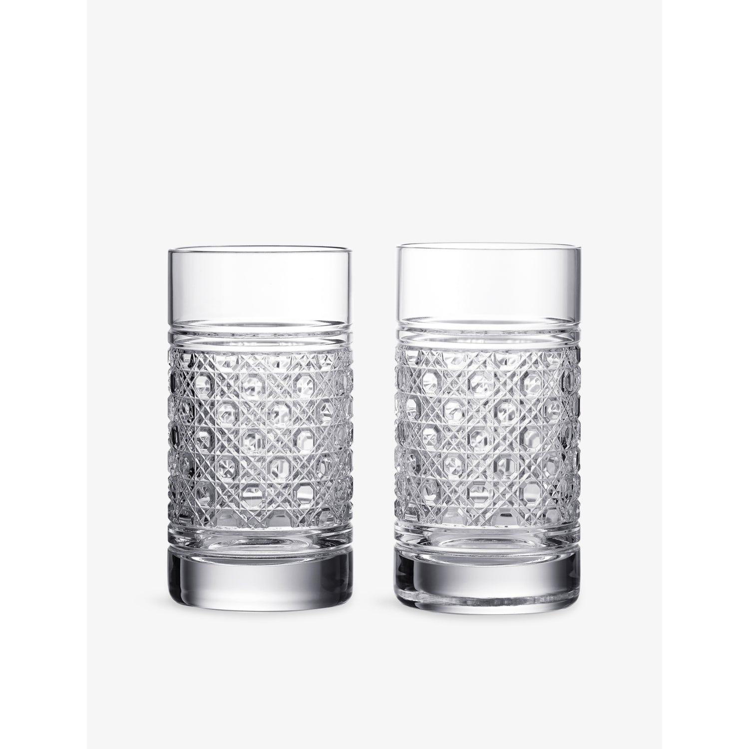 Waterford Opulence highball crystal glasses set of two - British product