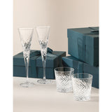 Waterford crystal toasting flutes set of two (British brand)