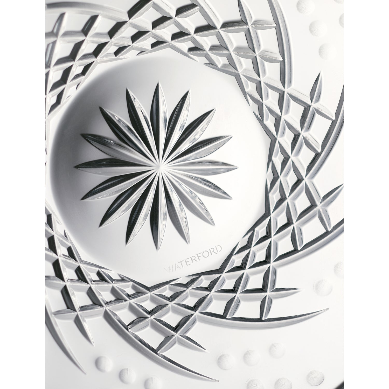 Waterford crystal glass tray Celebrations collection 14cm, imported from the UK