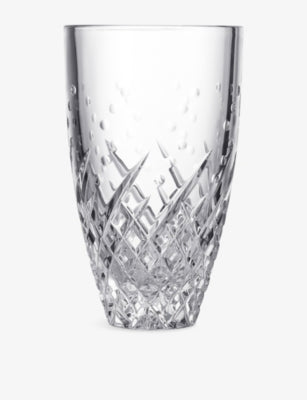 Waterford Celebrations crystal glass vase 21cm, UK version