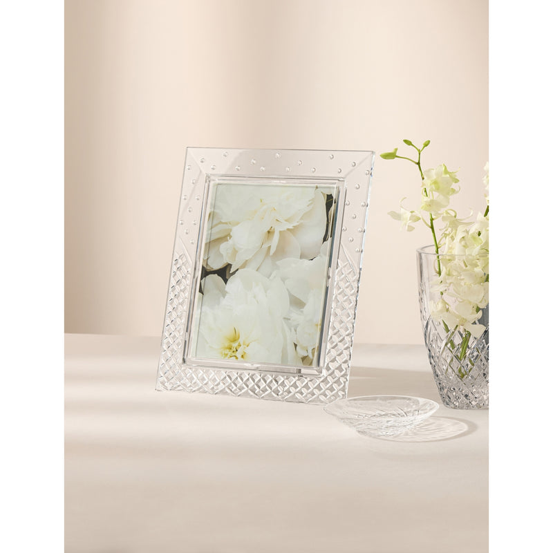 Waterford Celebrations crystal photo frame 8x10, imported from the UK