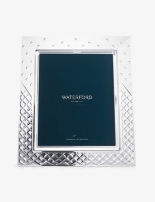 Waterford Celebrations crystal photo frame 8x10, imported from the UK