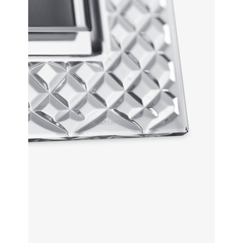 Waterford crystal double-mount photo frame 8x10 (British brand)